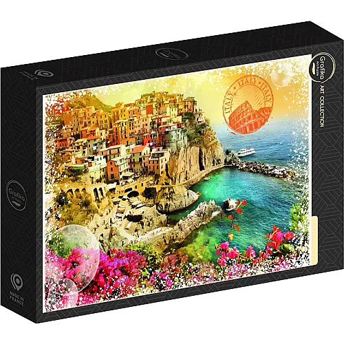 Grafika Puzzle Art Collection Travel around the World - Italy - 1000 Teile