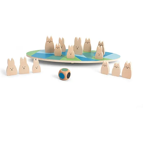 BS Toys Holz-Balance-Spiel Kaninchen