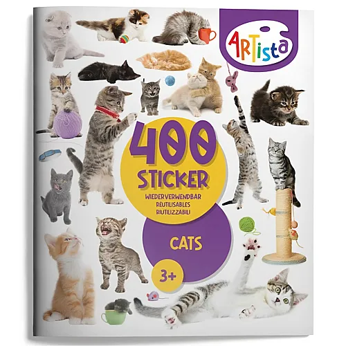 Artista Stickerbuch Katzen