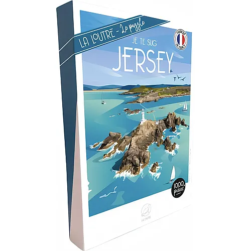 La Loutre Puzzle Je Te Sug' Jersey - 1000 Teile
