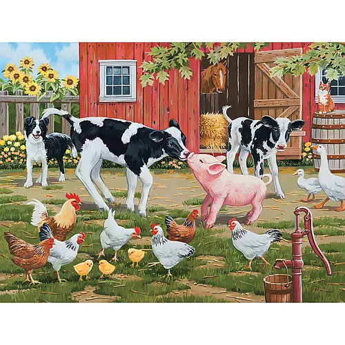 SunsOut Puzzle William Vanderdasson Meeting New Friends - 300 Teile