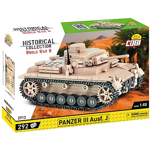 COBI Historical Collection Panzer III Ausf. J (2712)