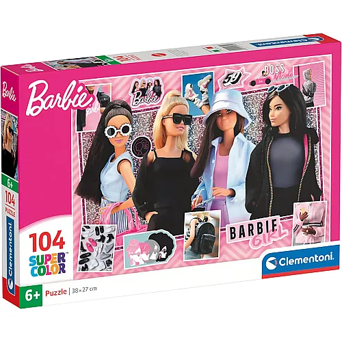 Clementoni Puzzle Supercolor Barbie (104Teile)