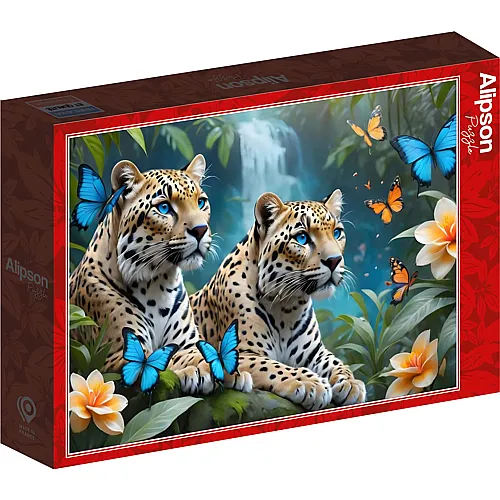 Die zwei Leoparden 1000Teile