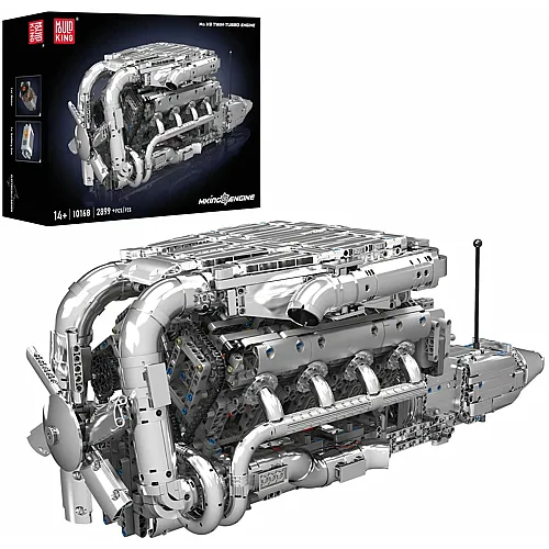 Mould King V8 Twin-Turbo Motor 10168