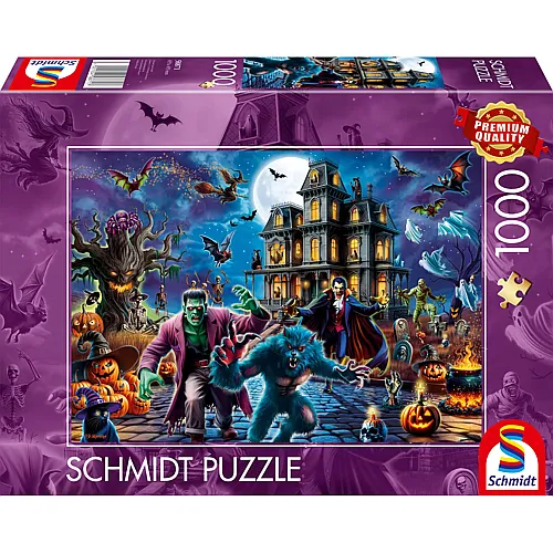 Schmidt Puzzle 1000 Teile Halloween-Nacht