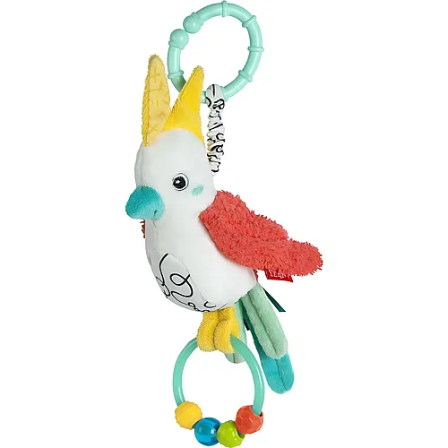 Fehn Activity-Spielzeug Zwitscher-Vogel - 23 cm