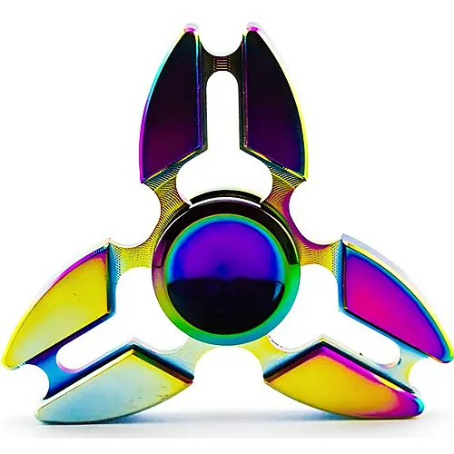 Fidget Spinner Aluminium Rainbow
