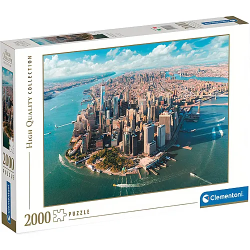 Clementoni Puzzle High Quality Collection Lower Manhatten, New York City (2000Teile)