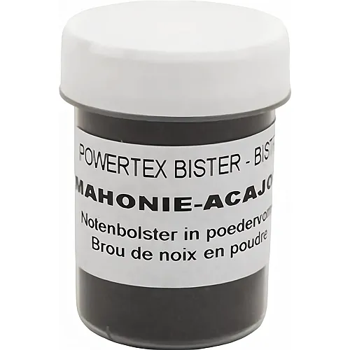 Powertex Bister Pulver Acajou 30g