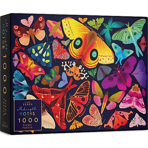 Elena Essex Puzzle Midnight Moths - 1000 Teile