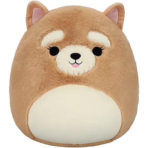 Squishmallows FuzzAMallows Chloeyana der Terrier - 40 cm