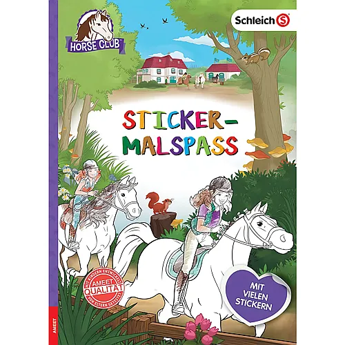 Ameet Schleich Horse Club Sticker-Malspa�