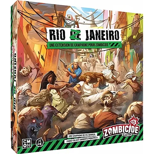 CMON Zombicide Ext Rio Z Janeiro - Fran�ais
