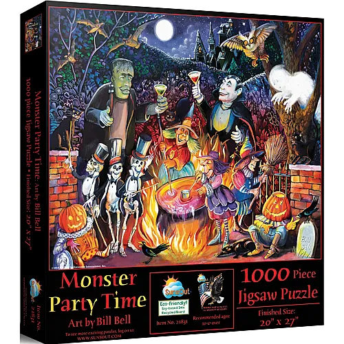Monster Party Time 1000Teile