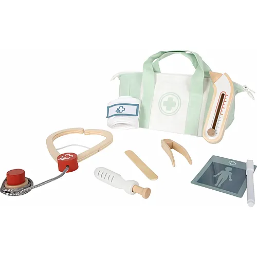 small foot Arztkoffer-Spielset Salbeigr�n