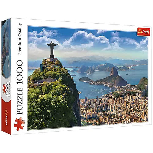 Trefl Puzzle Rio de Janeiro, Brasilien (1000Teile)