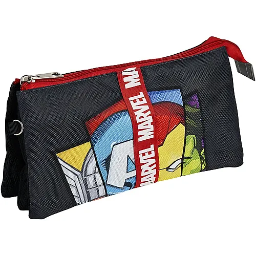 Cerda Marvel Avengers - Schlamperm�ppchen mit 3 F�chern