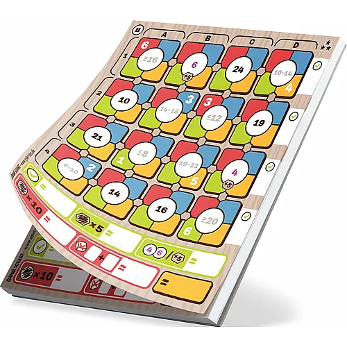 Spiel Das! Colour Square - Ersatzblock (d)