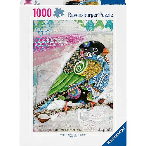 Swirly Bird - 1000 pièces