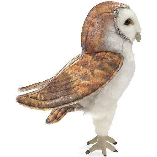 Folkmanis Handpuppe Schleiereule - 36 cm