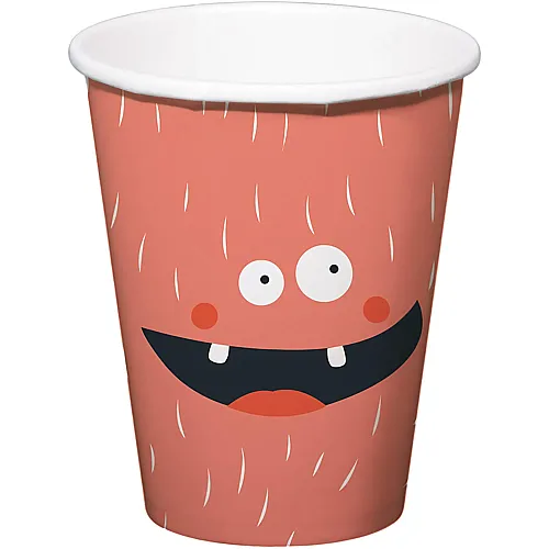Folat Pappbecher Monster Bash - 250 ml