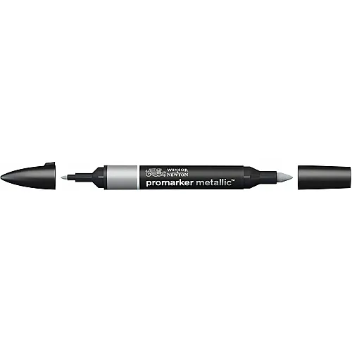 Winsor & Newton Stift mit 2 Spitzen Metallic Silber