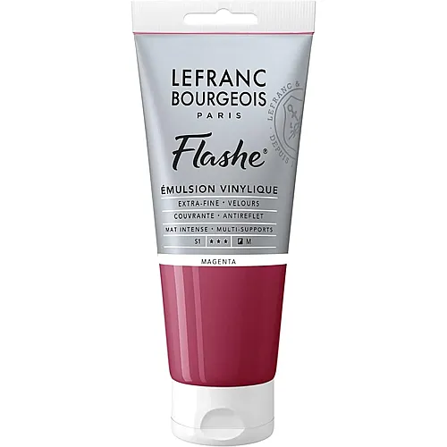 Lefranc Bourgeois Lfb Flashe Acryl 80ml Tube Magenta