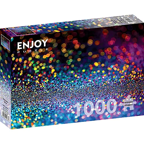 Enjoy Puzzle Multicolor Glitter - 1000 Teile