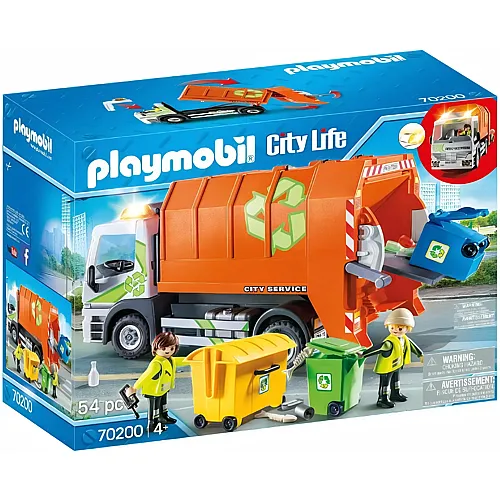 PLAYMOBIL City Life M�llfahrzeug 70200