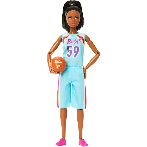 Brnette Basketball Spielerin