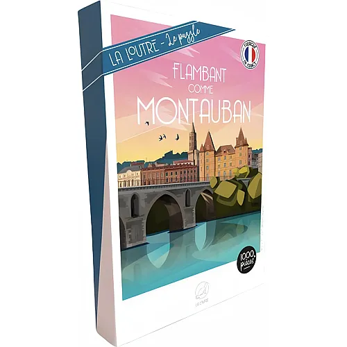 La Loutre Puzzle Flambant comme MONTAUBAN - 1000 Teile