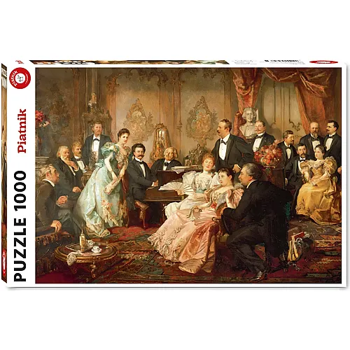 von Bayros, Evening with Johann Strauss 1000Teile