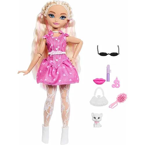 Barbie Dream Besties Modepuppe Malibu mit blonden Haaren