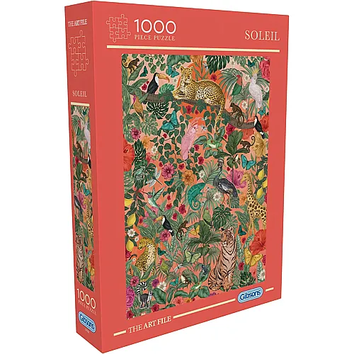 Gibsons Puzzle Die Kunstakte: Soleil - 1000 Teile