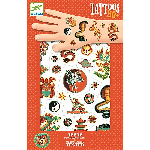 Djeco Tattoos Kampfk�nste