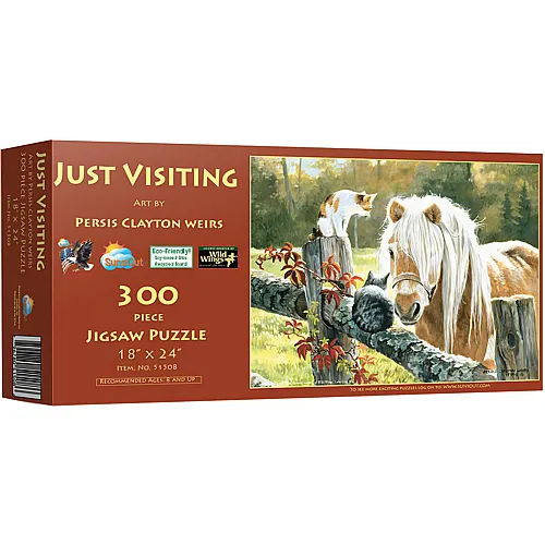SunsOut Puzzle Clayton Weirs Zu Besuch - 300 Teile