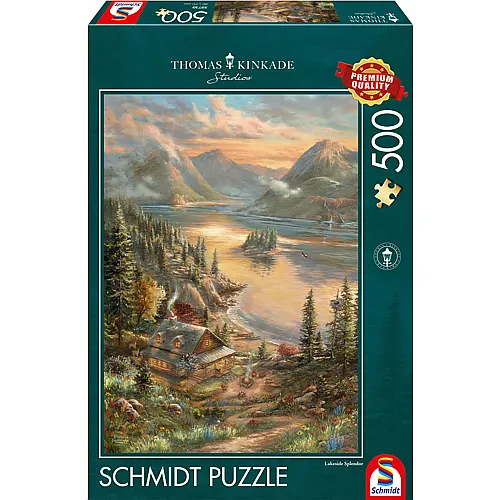 Pracht am Seeufer 500Teile