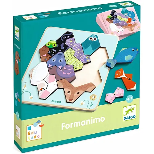 Djeco Eduludo Formanimo - Mehrsprachig