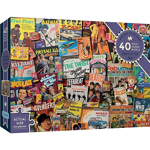 Gibsons Puzzle Spirit of the Sixties - 40 Teile