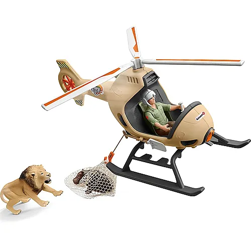 Schleich Helikopter Tierrettung