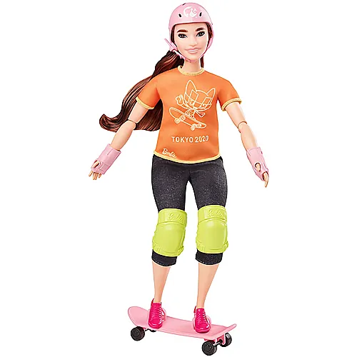 Barbie Karrieren Olympics Skateboarder Puppe