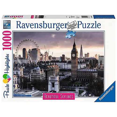 Ravensburger Puzzle Beautiful Skylines London (1000Teile)