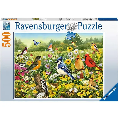 Ravensburger Puzzle Vogelwiese (500Teile)