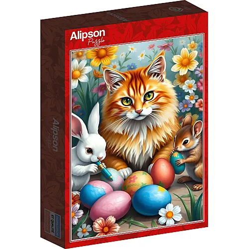 Alipson Puzzle Bereit f�r Ostern - 1000 Teile