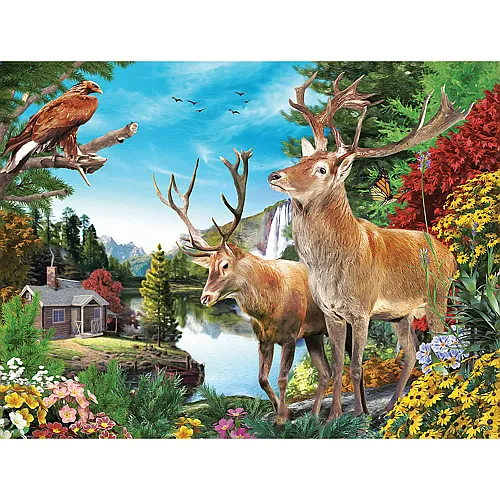SunsOut Puzzle Rafael Trujillo Summer Pond - 500 Teile