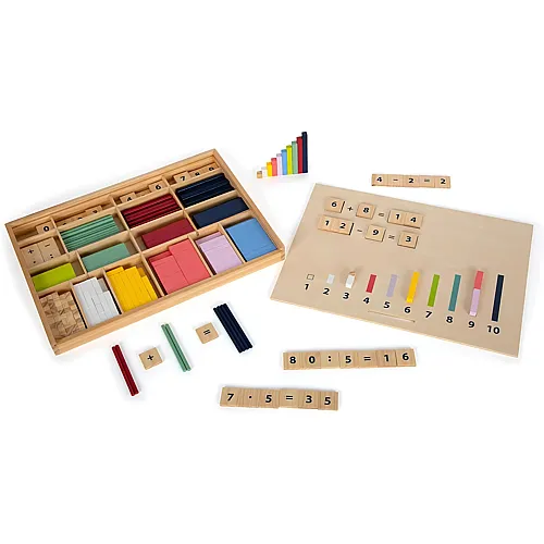 small foot Educate Lernbox Rechenst�bchen mit Zahlen