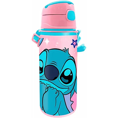 Stitch Trinkflasche aus Aluminium - 600 ml