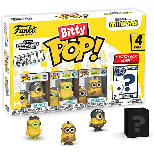Eye, Matie, Cro-Minion, Au Naturel und Mystery 4Teile