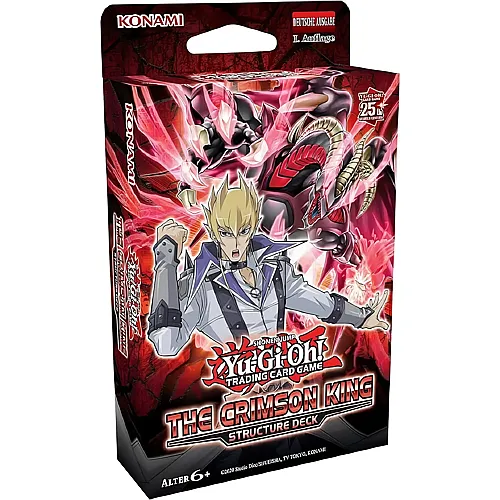 Konami The Crimson King - Spielkarten Box (DE)